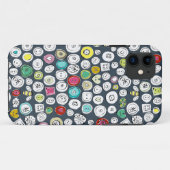 Coques Case-Mate iPhone boutons et ardoise des abeilles (Dos (Horizontal))