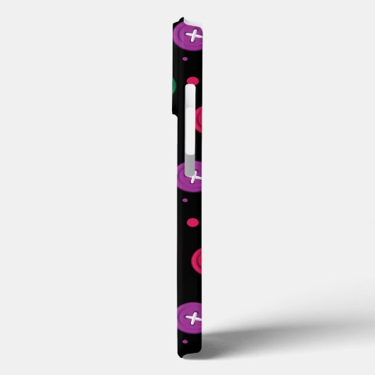 Coques Case-Mate iPhone Boutons et points amusants (Verso / Gauche)