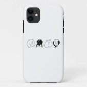 Coques Case-Mate iPhone Boutons Hamster (Dos)