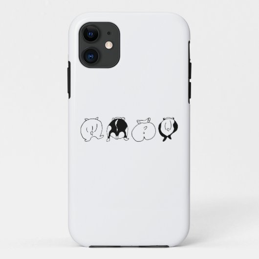 Coques Case-Mate iPhone Boutons Hamster (Dos)