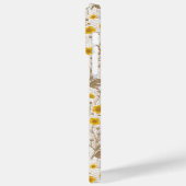 Coques Case-Mate iPhone Boutons jaunes et bruns (Verso / Gauche)