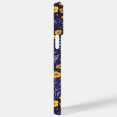 Coques Case-Mate iPhone Boutons jaunes et violets (Verso / Droite)