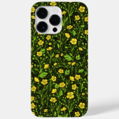 Coques Case-Mate iPhone Boutons sur noir (Verso)