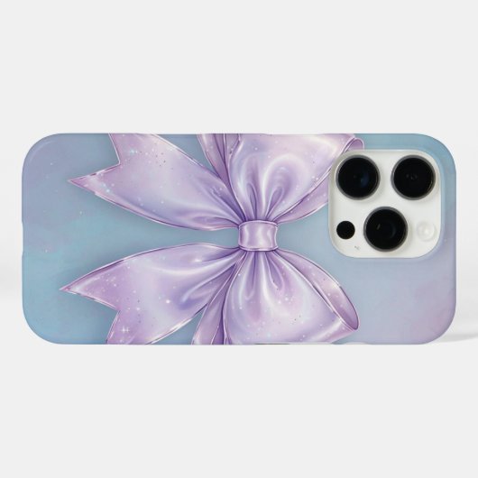 Coques Case-Mate iPhone Bow argenté (Verso (horizontal))