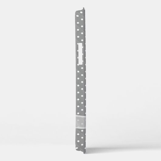 Coques Case-Mate iPhone Bow blanc Sheer sur Pois (Verso / Droite)