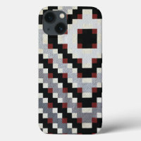 Bow Cravate 9 patchs Quilt Coque-Mate