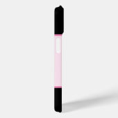 Coques Case-Mate iPhone Bow en verre rose avec pierre centrale (Verso / Droite)