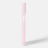 Coques Case-Mate iPhone Bow en verre rose avec pierre centrale (Verso / Droite)