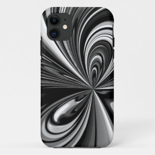 Case-Mate iPhone Case Bow noir et blanc Abstrait