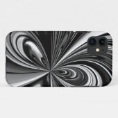 Coques Case-Mate iPhone Bow noir et blanc Abstrait (Dos (Horizontal))