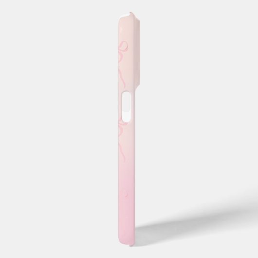 Coques Case-Mate iPhone Bow rose Coeur (Verso / Droite)