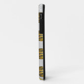 Coques Case-Mate iPhone Bowling Ball Tiger Jaune (Dos/Gauche)