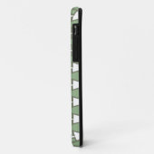 Coques Case-Mate iPhone Bowties vertes (Dos/Gauche)
