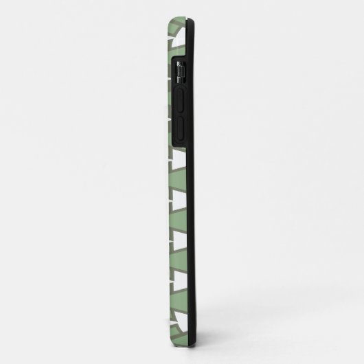 Coques Case-Mate iPhone Bowties vertes (Dos/Gauche)