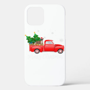 Case-Mate iPhone Case Boxer Chien équitation Camion Rouge Noël