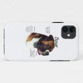 Coques Case-Mate iPhone Boxer de couleur naturelle rencontre la race (Dos (Horizontal))