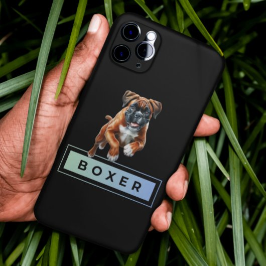 Coques Case-Mate iPhone Boxer Dog - Bonds & Sauts