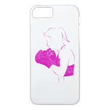 Boxer féminin en détresse