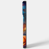 Coques Case-Mate iPhone Boxer Halloween avec la peur Citrouille (Verso / Gauche)