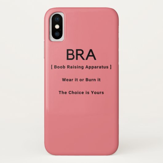 Coques Case-Mate iPhone Bra Funny Définition (Dos)