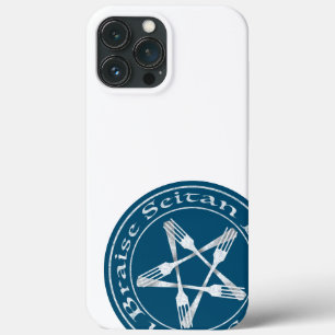 Case-Mate iPhone Case Braise Seitan Vegan Pentagram (light version)