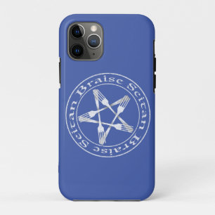Case-Mate iPhone Case Braise Seitan Vegan Pentagram (light version)