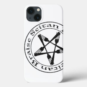 Case-Mate iPhone Case Braise Seitan Vegan Pentagram (version sombre)