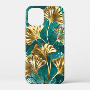 Case-Mate iPhone Case Branche avec Feuilles d'or Ginko Biloba
