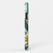 Coques Case-Mate iPhone Branche avec Feuilles d'or Ginko Biloba (Dos/Droite)