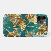 Coques Case-Mate iPhone Branche avec Feuilles d'or Ginko Biloba (Dos (Horizontal))
