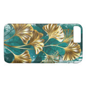 Coques Case-Mate iPhone Branche avec Feuilles d'or Ginko Biloba (Dos (Horizontal))