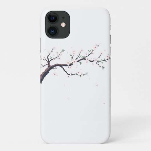Coques Case-Mate iPhone Branche d'arbre japonaise minimale (Dos)