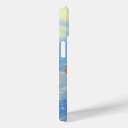 Coques Case-Mate iPhone Branche de bleuet, aquarelle (Verso / Droite)