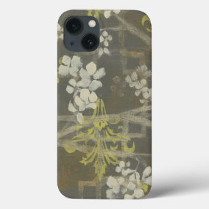 iPhone 13 Case Branche de fleurs à motifs I