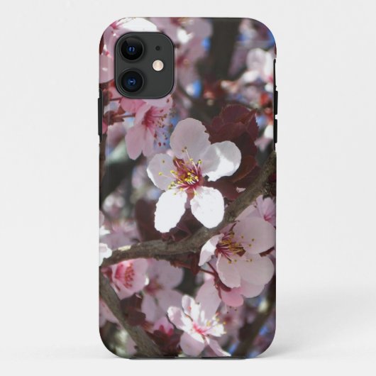 Coques Case-Mate iPhone Branche de fleurs roses Printemps Floral (Dos)