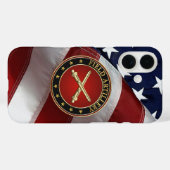 Coques Case-Mate iPhone Branche de l'artillerie de campagne Insigne Éditio (Verso (horizontal))