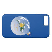 Coques Case-Mate iPhone Branche de Noël décorée en bauble (Dos (Horizontal))