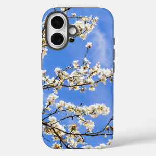 Coques iPhone 16 Branche en fleurs, botanique minimaliste – Nature