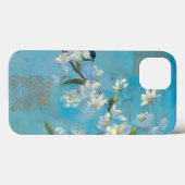 Coques Case-Mate iPhone Branches à fleurs (Verso (horizontal))