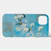 Coques Case-Mate iPhone Branches à fleurs (Verso (horizontal))
