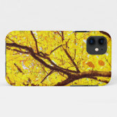 Coques Case-Mate iPhone Branches d'automne - jaune or (Dos (Horizontal))