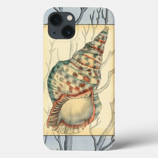 Coques Case-Mate iPhone Branches de coquillage et d'arbre (Verso)
