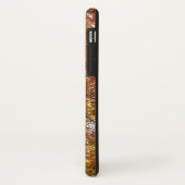 Coques Case-Mate iPhone Branches de feuilles orange Automne Nature (Dos/Gauche)