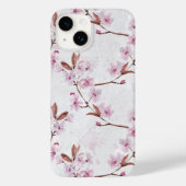 Coques Case-Mate iPhone Branches de fleurs de cerisier de printemps (Verso)