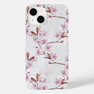 Coque Pour iPhone 14 Branches de fleurs de cerisier de printemps