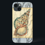 iPhone 13 Case Branches des coquillages et des arbres<br><div class="desc">Jennifer Goldberger possède une collection extraordinaire d'oeuvres d'art qui capturent les joyaux de l'océan. Dans cette belle peinture nautique classique,  ce coquillage est l'objet principal avec des branches d'arbres uniques dans l'arrière - plan. Obtenez cette peinture translucide sur vos produits préférés dès aujourd'hui !</div>
