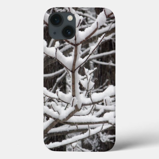 Coques Case-Mate iPhone Branches enneigées (Verso)