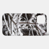 Coques Case-Mate iPhone Branches enneigées (Verso (horizontal))
