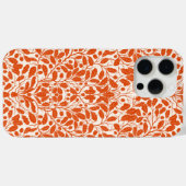 Coques Case-Mate iPhone Branches et feuilles de chêne, motif damassé dans (Verso (horizontal))