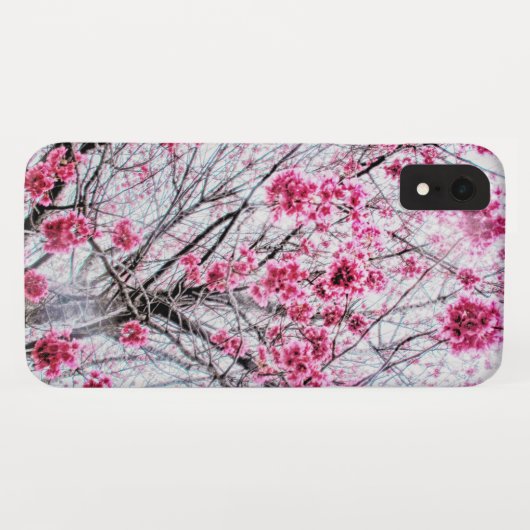 Coques Case-Mate iPhone Branches et fleurs d'un cerisier (Dos (Horizontal))